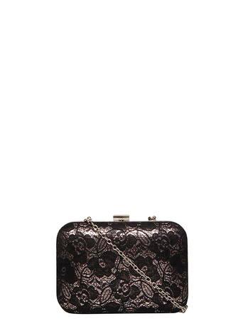 Dorothy Perkins Lace Box Clutch Bag