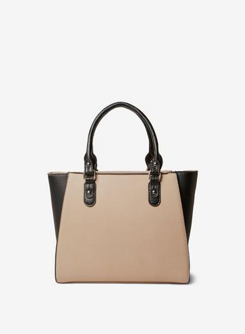 Dorothy Perkins Neutral Wing Tote Bag