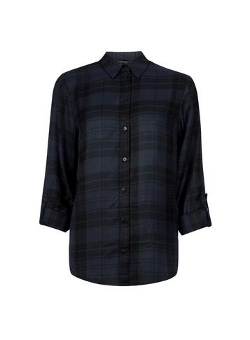 Dorothy Perkins Charcoal Checked Shirt