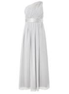 *showcase Petite Dove Grey 'sadie' Maxi Dress