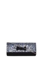 Dorothy Perkins Navy Bow Structured Clutch