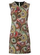 *izabel London Multi Coloured Kaleidoscope Print Shift Dress
