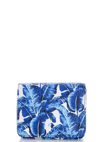 Dorothy Perkins *quiz Blue Floral Shoulder Bag