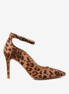Dorothy Perkins Leopard Print Microfibre Dolly Court Shoes