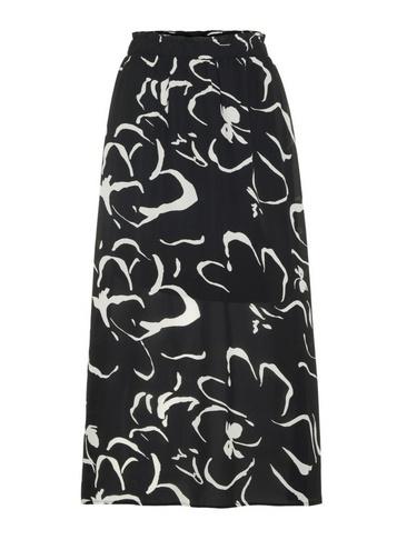 *vero Moda Black Printed Skirt