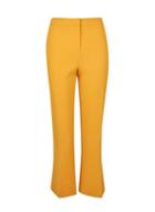 Dorothy Perkins Yellow Kick Flare Trousers