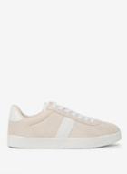 Dorothy Perkins Nude Izzy Double Striped Lace Up Trainers