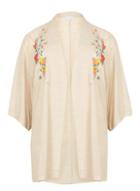 Dorothy Perkins *blue Vanilla Curve Stone Embroidered Cardigan