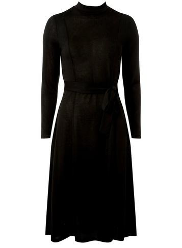 Dorothy Perkins Black Cut And Sew Skater Dress