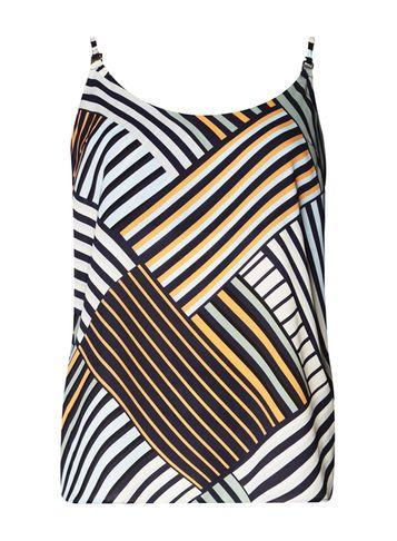 Dorothy Perkins Multi Coloured Minimal Print Camisole Top