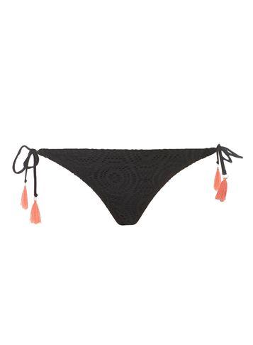 Dorothy Perkins *black Crochet Bikini Bottoms