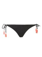 Dorothy Perkins *black Crochet Bikini Bottoms