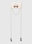 Dorothy Perkins Silver Ball Sunglasses Chain