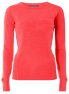 Dorothy Perkins Coral Bow Cuff Jumper