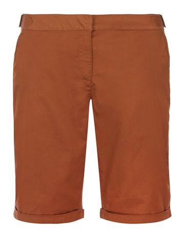 Dorothy Perkins *tall Cinnamon Sateen Knee Shorts