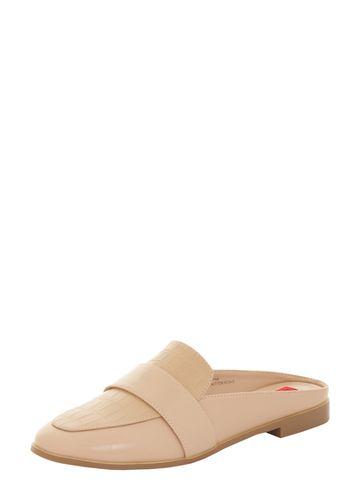 Dorothy Perkins *london Rebel Nude Mule Loafer