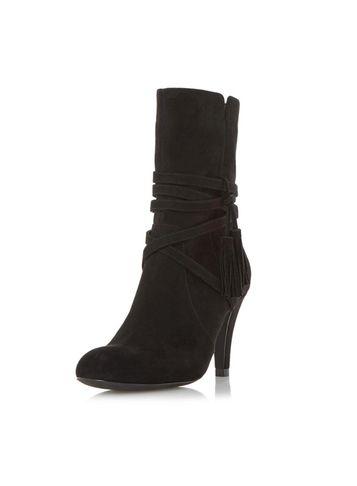 Dorothy Perkins *head Over Heels By Dune Black 'reign' Heeled Boots