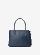 Dorothy Perkins Navy Mini Trapeze Tote Bag
