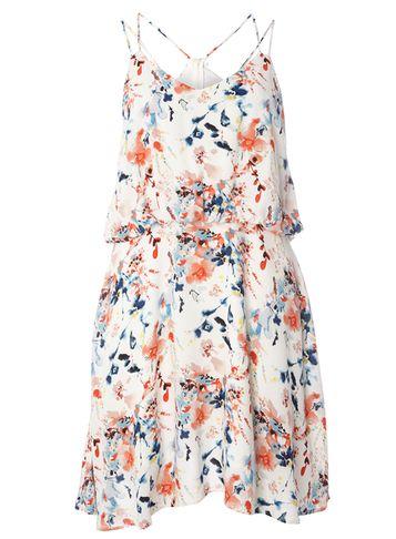 Dorothy Perkins *vila White 'marian' Strap Dress