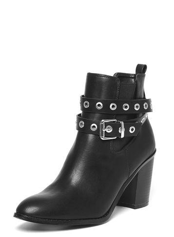 Dorothy Perkins Black 'antigua' Rivet Boots