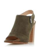 Dorothy Perkins *head Over Heels By Dune Green 'jessica' High Heel Sandals
