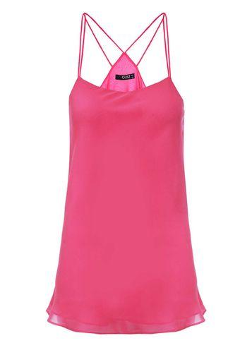 Dorothy Perkins *quiz Pink Chiffon Strappy Top
