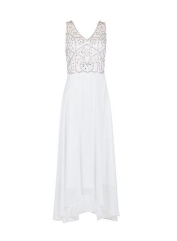 *showcase Bridal White 'adele' Maxi Dress