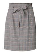 *vero Moda Grey Check Print Skirt