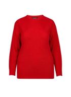 Dorothy Perkins Red Lead Stitch Jumper