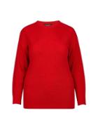 Dorothy Perkins Red Lead Stitch Jumper