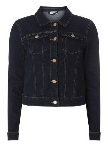 Dorothy Perkins *noisy May Dark Blue Denim Jacket