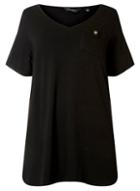 Dorothy Perkins *dp Curve Black Pocket T-shirt