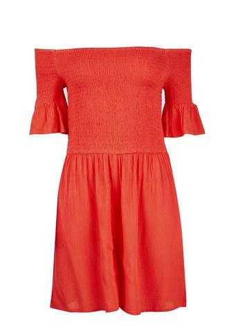 Dorothy Perkins *dp Beach Coral Playsuit