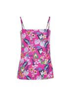 Dorothy Perkins Pink Tropical Print Camisole Top