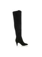 Dorothy Perkins *head Over Heels By Dune Black Sublime Heeled Boots