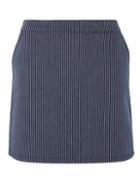 Dorothy Perkins Pinstripe Denim Mini Skirt