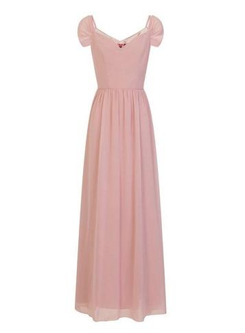 *chi Chi London Mink Bardot Maxi Dress