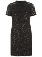 Dorothy Perkins Petite Black Sequin Dress