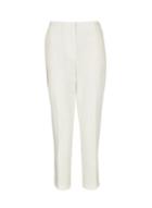 Dorothy Perkins *tall Ivory New Short Length Ankle Grazer Trousers
