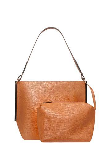 Dorothy Perkins Tan Metal Side Bar Hobo