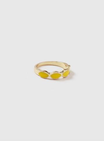 Dorothy Perkins Gold Look Oval Band Ring