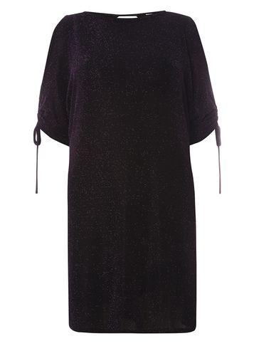 Dorothy Perkins Purple Batwing Sleeve Shift Dress