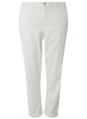 Dorothy Perkins Dp Curve White Washed Boyfriend Jeans