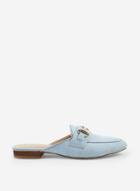 Dorothy Perkins Blue Lucinda Mules
