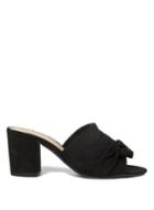 Dorothy Perkins Black Wide Fit Solo Mules