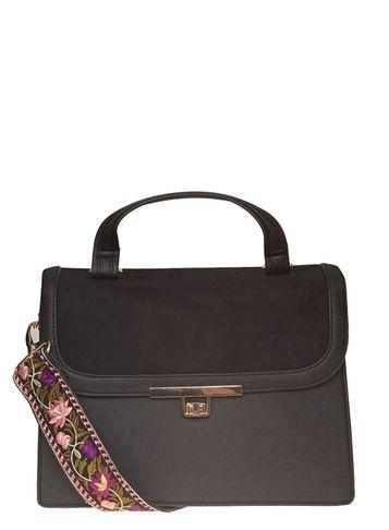 Dorothy Perkins Black Top Handle Satchel Bag