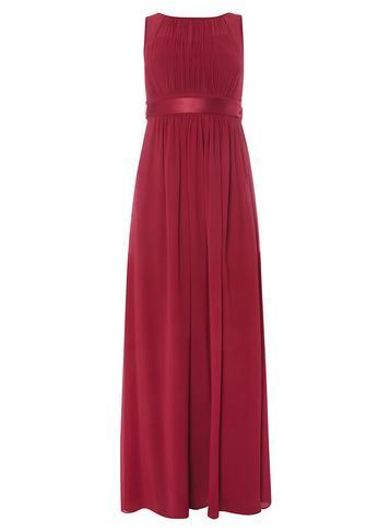 Dorothy Perkins *showcase Berry Red 'natalie' Maxi Dress