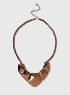 Dorothy Perkins Brown Collar Necklace