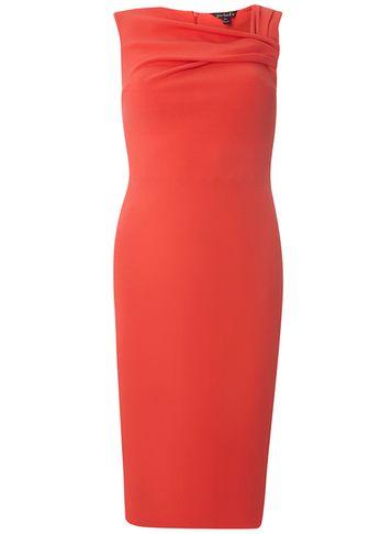 Dorothy Perkins *scarlett B Louise Coral Bodycon Dress