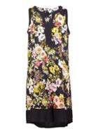 *izabel London Multi Coloured Floral Print Fit And Flare Dress